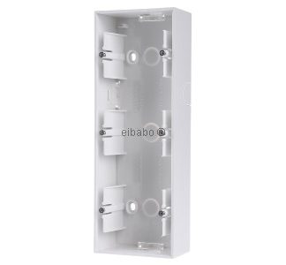 Настенный корпус, тройной, студийный мат - Настенный корпус 3-белый белый 1703-884