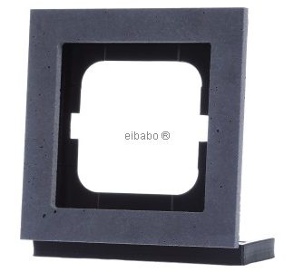 Рамка для крышки 1 шт. - Одинарная рамка серого цвета 1721-298