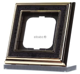 Рамка 1x Dekor ms/pol anth - рама на 1 человека 1721-833