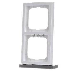 Рамка 2x студийная белая, fu.linear - Рамка 2x белая 1722-184