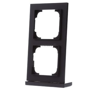 Рамка с двойным покрытием - Черная рамка с двойным покрытием 1722-45M