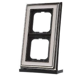 Рамка 2x ms/pol ivory/ws - Двойная рамка 1722-838