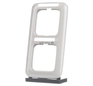 Двусторонняя рамка белого цвета, вертикальная видимость - Двусторонняя рамка кремово-белого цвета 1722 NS-212