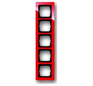 5-секционная красная рама 1725-287