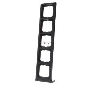 5 матовых черных рамок для канатов. - 5 черных рамок 1725-885K