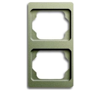 Вертикальная двухсекционная рама из палладия - двухсекционная серебристая рама 1732 KA-260