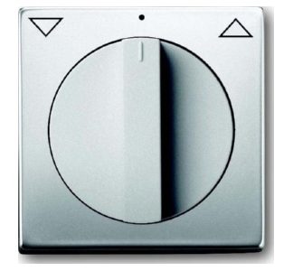 Центральная дисковая жалюзи из нержавеющей стали с поворотной ручкой - Чехол для жалюзи 1740-866