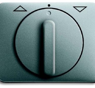 Рулонные шторы с центральным титановым диском и вращающейся ручкой - Титановый чехол для штор 1740 DR-266