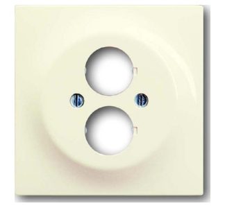 Центральная пластина цвета слоновой кости/белый для разъемов динамиков 1751-72