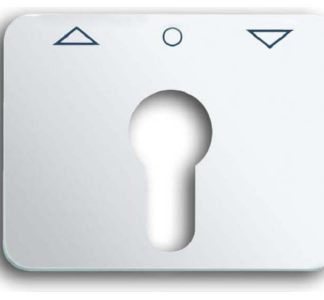 Центральный переключатель стеклоочистителя для профильного полуцилиндра - Защитная крышка белого цвета 1755 PZ-2...