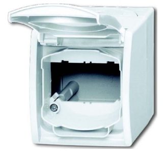 Белый альпийский корпус для COM-разъема - Базовый элемент с полным корпусом 1758 Вт...