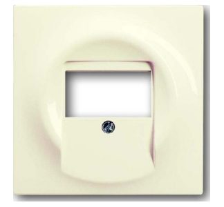 Торцевая заглушка цвета слоновой кости/белого цвета для элементов управления TAE/TAE/LS - TAE Control Element 1766-72