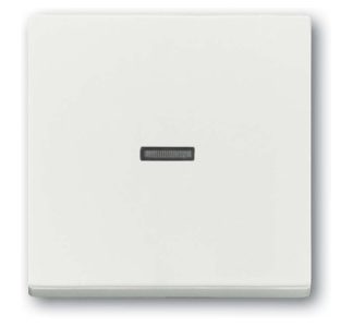 Накладка на белый переключатель/кнопку Studio Rocker Matte White 1789 N-884