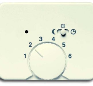 Центральный регулятор температуры (одиннадцатый/белый) с функцией ночного режима - крышка термостата 1...