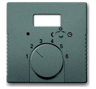 Центральный диск/регулятор температуры Meteor серого цвета с функцией снижения ночной температуры 1795 TA-803