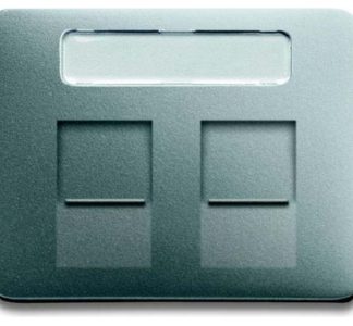 Крышка разъема Mod.Jack из титана, 2 шт., описание - Элемент управления модульным разъемом 1800-266