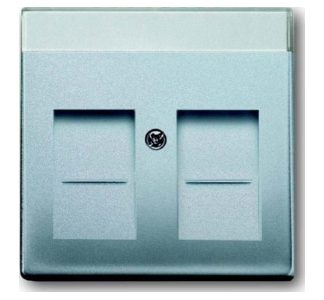 Центральный регулятор Alusi Mod.Jack,2Ö,Описание. - Элемент управления Модульная розетка 1800-83