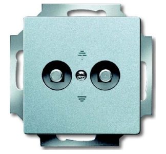 Уравнительный разъем Alusi 2-кратный UP - Заземляющая розетка 2095 UC-83
