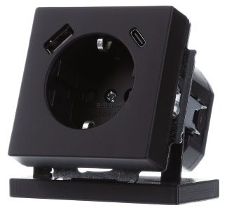 Разъем SCHUKO USB-A+C - Socket 20 EUCB2USBAC-885