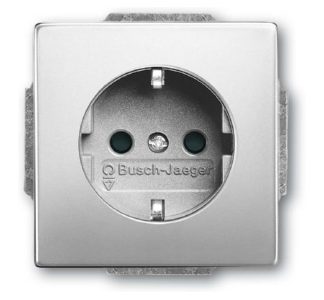 Вставка розетки SCHUKO из нержавеющей стали - Розетка ( 20 EUCBLI-866