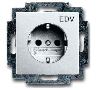 Розетка Schuko alusi с печатью EDV - Розетка 20 EUCKS/DV-83