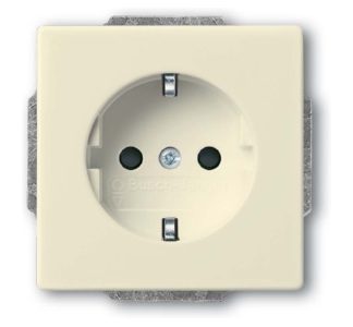 Розетка SCHUKO цвета слоновой кости - Розетка 20 EUCRB-82