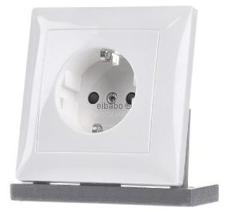 Розетка Schuko альпийского цвета - Электрическая розетка 20 EUJB-914