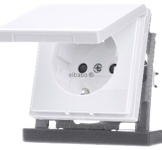 Вставка розетки SCHUKO studio белая - Розетка ( 20 EUKB-84