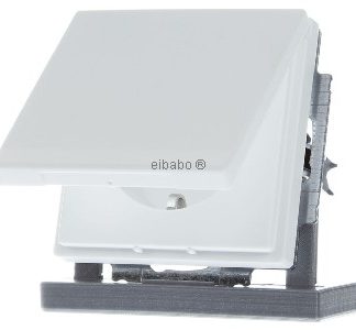 Вставка для розетки SCHUKO Studio, белая матовая - Розетка (20 EUKB-884)