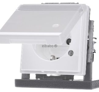 Вставка для розетки SCHUKO Studio белого цвета - Розетка ( 20 EUKNBL-84