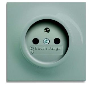 Вставка для розетки цвета шампанского - заземляющий контакт розетки (розетка) 20 MUCKS-79-500