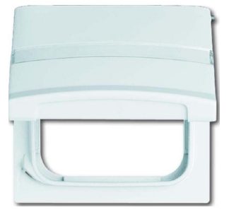 Белое переходное кольцо с полями для маркировки - Рамка крышки переходника 2118 GKN-32