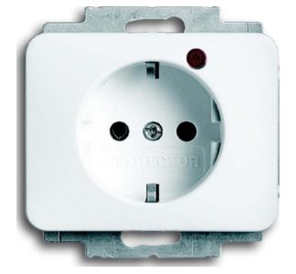Вставка для розетки Sws с защитой от перенапряжения - Розетка (2310EUGL/VA-24G-11)