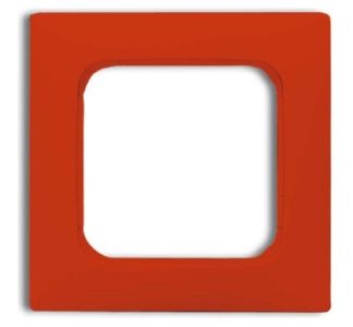 Красная маскировочная рамка RAL3020 - Одинарная красная рамка 2511-217K-103