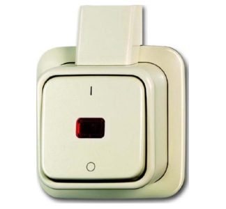 Двухполюсный накладной переключатель управления - Двухпозиционный переключатель, установленный на поверхности 260...