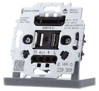 Электронный MOSFET-переключатель E-Kontakt 1x Insert 64814 U