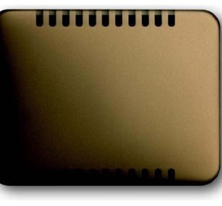 Бронзовый центральный диск, охлаждающая часть, утопленный поворотный диммер 6541-21