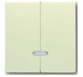 Элемент управления с люминесцентной лампой - Крышка для кремово-белого диммера 6545-82