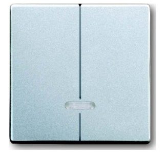 Элемент управления с люминесцентной лампой - Торцевая заглушка для алюминиевого диммера 6545-83