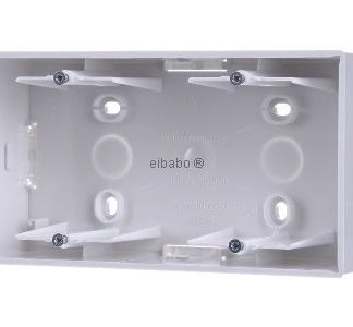 Накладной корпус, двухсекционный, белый, 1702-84