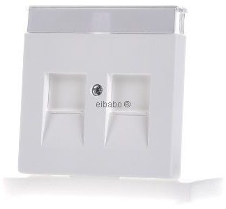 Студийная белая матовая торцевая заглушка Mod.Jack, 2 шт., описание. - Элемент управления модульным разъемом 1800-884