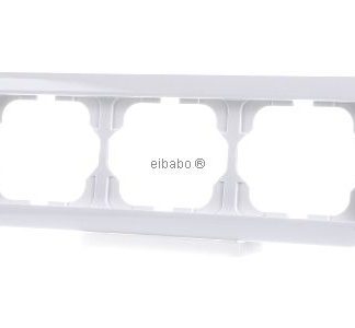 Тройная студийная оправа, белая, горизонтальная - Тройная оправа, белая 1723-24G