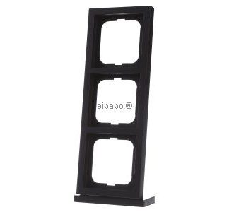 Тройная матовая черная рама для канатов. - Тройная черная рама 1723-885K