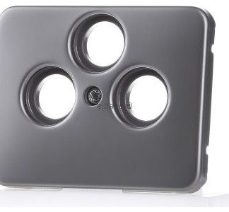 Центральный платиновый диск с 3Anschl.Rad.TV/SAT - элемент управления 1743-03-20-101