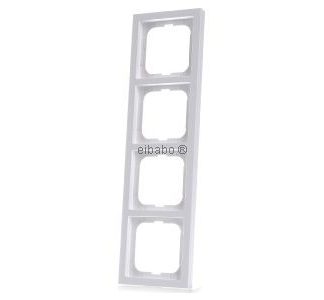 Рамка 4x студийная белая матовая - Рамка 4x белая 1724-884K
