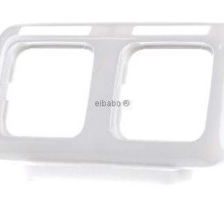 Рамка 2x белая, горизонтальная видимость - Рамка 2x белая 1732 NS-214