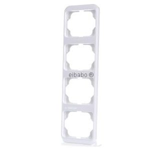 4 белые студийные рамки, вертикальные - 4 белые рамки 1734-24G