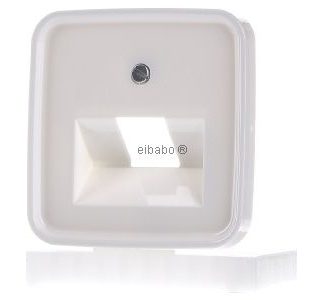 Крышка, альпийский белый, для односторонней розетки, ОАЭ 1803-214