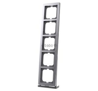 Рамка, пятислойная, матовый хром, 1725-80