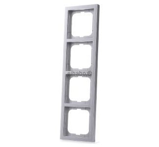 4x алюминиевая рама серебристого цвета, fu.linear - 4x алюминиевая рама 1724-183K